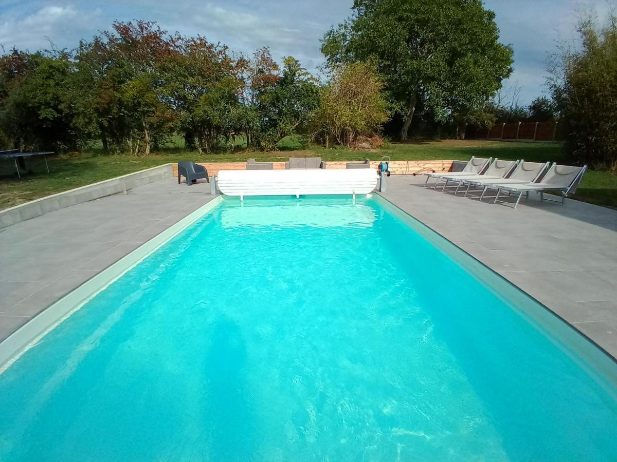 Domaine Des Tisseys Vue Sur Le Mont St Michel Villa Dragey Exteriör bild