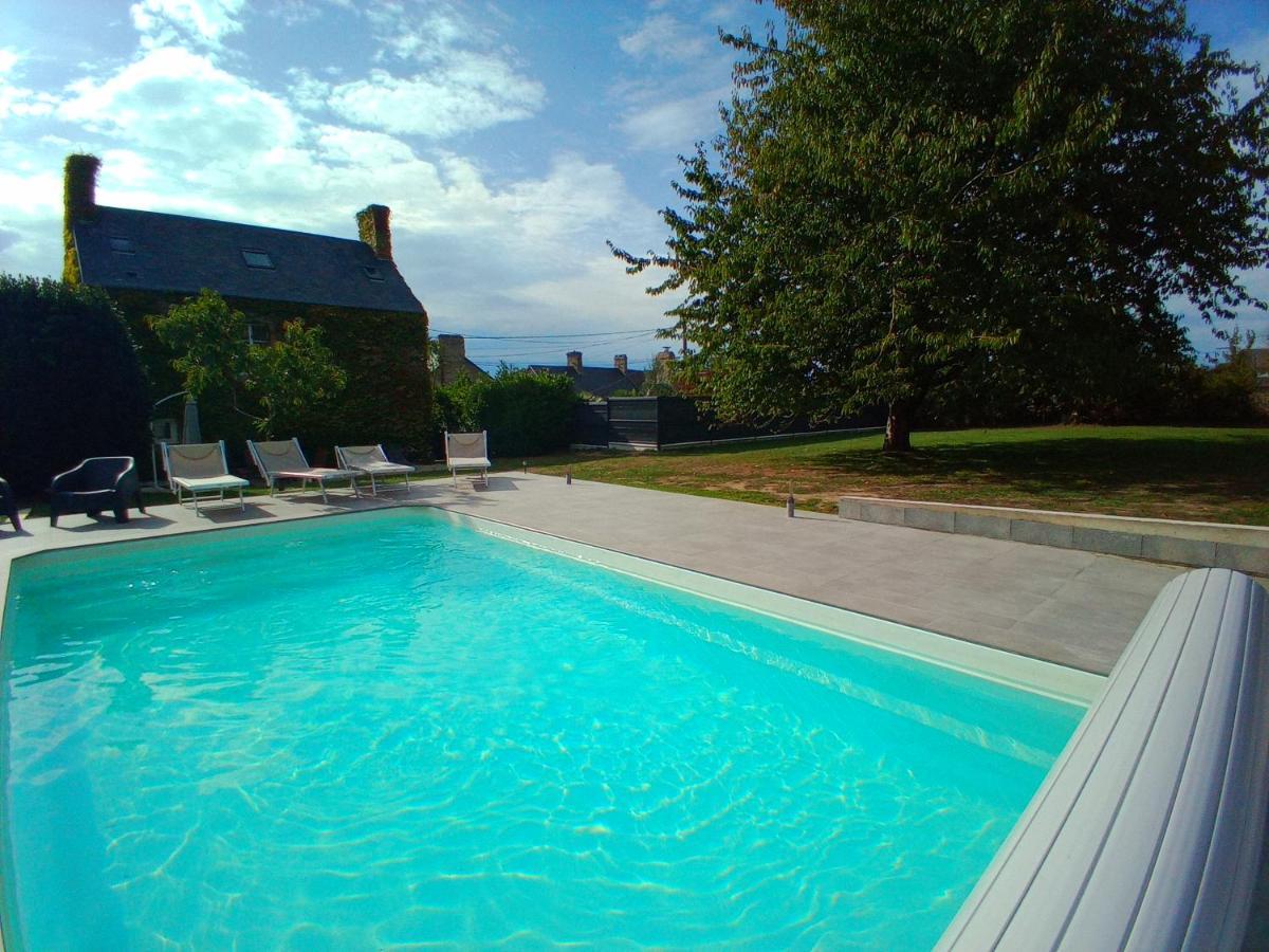 Domaine Des Tisseys Vue Sur Le Mont St Michel Villa Dragey Exteriör bild