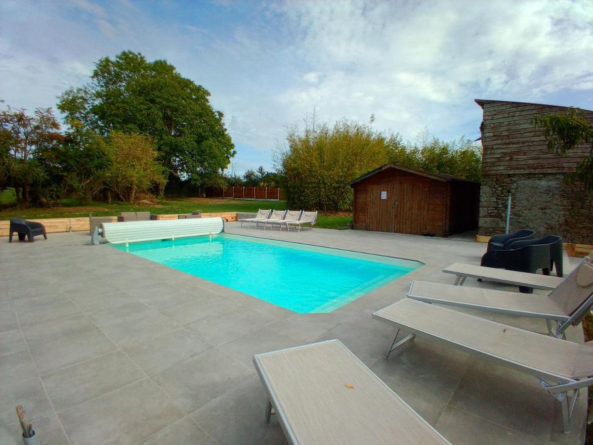 Domaine Des Tisseys Vue Sur Le Mont St Michel Villa Dragey Exteriör bild